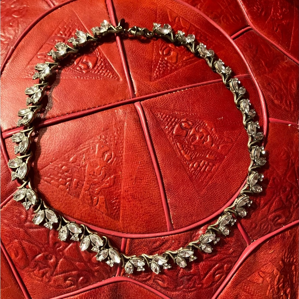 Zara Gorgeous Vintage Style Rhinestone Necklace